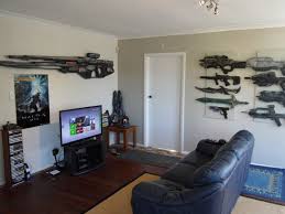 One idea is to think of a theme and then decorate the room accordingly. Masculine Gaming Room Small Gaming Room Ideas 1024x768 Wallpaper Teahub Io