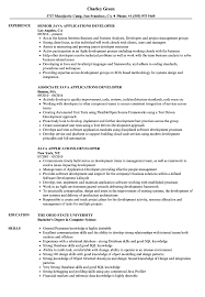 java applications developer resume