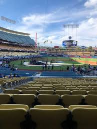 dodger stadium section 10fd home of los angeles dodgers