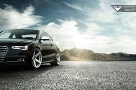 Black Audi A4 With Vorsteiner V Ff 104 Flow Forged Wheels Custom Rims Vorsteiner Wheels