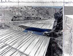 Arkansas rivers shown on the map: Monumental Installation Over The Arkansas River Christo And Jeanne Claude Arch2o Com