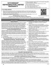 This pdf manual has 24 pages. Kitchenaid Krfc604fss Support And Manuals