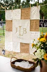 Quilt Guest Book Sign In Diy Wedding Guest Book Traditional Wedding Guest Book Quilt Guest Books