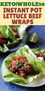 Pour 1 cup of water, ¼ cup of soy sauce, 4 tablespoons of brown sugar, 1 tablespoon of honey, ginger, and garlic into your pressure cooker and stir to combine. Instant Pot Beef Lettuce Wraps Whole30 Paleo Keto Low Carb Berry Maple
