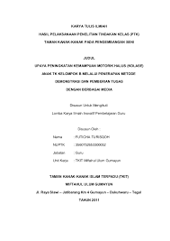 We did not find results for: 19 Contoh Karya Tulis Ilmiah Guru Tk