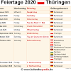 Kalender thüringen 2021/2022 download als pdf oder png. 1