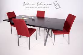 meuble vice versa table a manger et emsemble de chaises pour la cuisine meuble cuisine salon table chaise furniture dining chairs furniture home decor