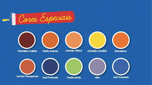 É uma tinta de boa qualidade, oferecendo um fino acabamento. Conheca O Rendmais Cores Especiais Youtube