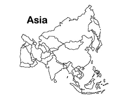 Enjoy learning about the world we live in with some continent coloring pages. Asia Continent In World Map Coloring Page Download Print Online Coloring Pages For Free Color Nimbus
