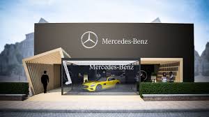 3d Lab Visualisaties Interieur Mercedes Benz Amg Summer Pop Up Store Knokke Car Showroom Design Garage Design Commercial Design Exterior