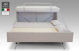 Letto a castello adulti bianco con 3 posti con reti a doghe e materassi di marca (90 x 200 cm). Divano Letto A Castello Trillo 3 Pratici Posti Letto Rivestimento Sfoderabile Ebay