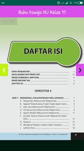 Pada kesempatan kali ini aku akan membuatkan soal uas fiqih kelas 12 semester 1 yang berupa link dan sanggup eksklusif anda download filenya secara gratis. Buku Aswaja Nu Kelas 11 For Android Apk Download