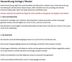 Muster der wichtigsten internationalen verträge für den internationalen verkauf und kauf von erzeugnissen, die handelsvertreter, die handelsvertretung, die vertretung, das jointventure. Hausordnung Vorlage Kostenlos Zum Download