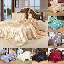 Bedding set/bed sheet/duvet cover/fitted sheet. Household Twin Queen King Size 2 3pcs Popular Satin Silk Damask Bed Linen Duvet Cover Jacquard Bedsheet Sets Luxury Bedding Set Shopee Malaysia