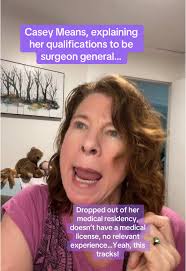 Casey Means Granola Mom Surgeon General