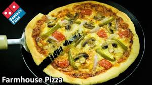 How to make dominos like pizza at home. How To Make Farmhouse Pizza Like Domino S At Home Easy Domino S Pizza Recipe Youtube