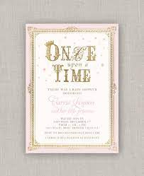 Once Upon A Time Baby Shower Invitation Etsy