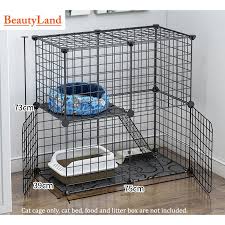 Malay language / bahasa malaysia. Ready Stock Beautyland 4 Cubes Steel Wire Cat Cage Cat Rest Play House With Doors And Stair No Lock Shopee Malaysia