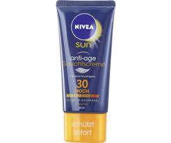 Sonnencremes und sonnensprays bis lsf 30 können einen hilfreichen schutzfilm gegen sonnenstrahlen aufbauen. Nivea Sun Anti Age Gesichtscreme Lsf 30 50 Ml Ab 8 52 Preisvergleich Bei Idealo De