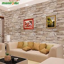 0 4mx10m Home Decor Wall Decals Pvc Vinyl Brick Waterproof Wall Stickers For Living Room Kitchen Wall Stickers Living Room Brick Wall Wallpaper Living Room Tv