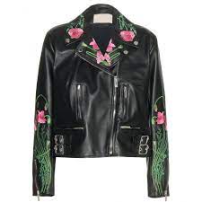 Customer Login Luxury Fashion For Women Designer Clothing Shoes Bags Embroidered Leather Jacket Womens Biker Jacket Leather Jacket