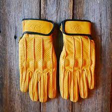 78 Motor Co Speed Leather Motorcycle Gloves Dune Yellow Motorcycle Gloves Leather Motorcycle Pants Gloves