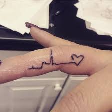 This heart is clutched by someone's hand….or probably won by someone. 55 Amazing Heartbeat Tattoo Designs You Should Consider Wild Tattoo Art