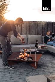 Triple By Hochvogel Barbecue With A Fire Bowl No Problem Thanks To Accessories Such B In 2020 Outdoor Fireplace Designs Fire Pit Designs Fire Pit Grill