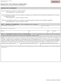 If your application was accepted, you should see a green indicator stating compliance under compliance. Form 5156 Download Fillable Pdf Or Fill Online Request For Tax Clearance Application Michigan Templateroller