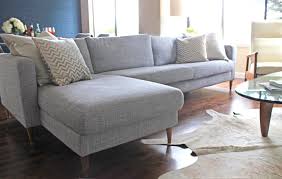 A Simple Hack That Makes An Ikea Sofa Look Like A Million Bucks Sofa Makeover Ikea Sofa Ikea Couch