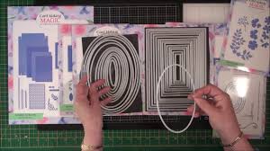 The complete 6in x 6in card & box die set contains every die that you need to create stunning and intricate cards and matching boxes. Create Elegant Cards By Using Card Making Magic S Intricate A5 Collection Youtube