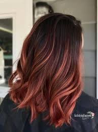 27 Ideas Hair Color Ideas For Brunettes Ombre Red Reddish Brown Brunette Hair Color Brown Ombre Hair Red Balayage Hair