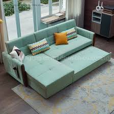With a sleeper sofa, the mattress and bed frame fold out from inside the sofa. Good Design L Shape Fabric Storage Sofa Bed China Sofa Bed Made In China Com
