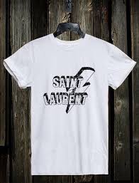 Saint Laurent Inspired Ysl Lighting T Shirt Lightning Bolt