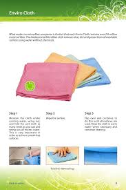 The window cloth is best used dry. Norwex Product Manual V1 2