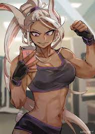 My hero academia hit during the era of streaming while tiger & bunny 's 2011 release may have been too early. Flexing Bunny My Hero Academia Know Your Meme