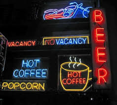 Assorted Neon Signs In Neons Light Up Signs Street Dressing Service Neons