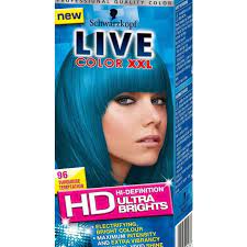 Live Color Xxl Hd Ultra Brights 96 Turquoise Temptation Live Colour Xxl Schwarzkopf Live Colour Hair Color Brands