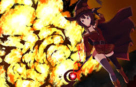 It will be interesting to see if marvel unites with any other big anime franchises during its travels through the world of manga. Wallpaper Girl The Explosion Anime Art Kono Subarashii Sek Ai Is Shukufuku Wo Megumin Images For Desktop Section Prochee Download