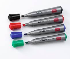 Nobo Assorted Glide Flipchart Pad Markers Chisel Tip Pack