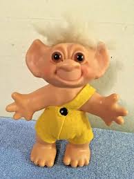 VINTAGE 5 1/2" ORIGINAL THOMAS DAM THINGS TROLL DOLL