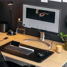 lサイズ 心地いいヴィーガンレザーの手触り 自然とワークスペースが整う デスクマット orbitkey deskmat 2021 デスクマット ワークスペース コンピュータルーム