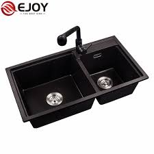 151 ads for kitchen sink cabinet in home & garden supplies in south africa. Ejoy High Quality Factory Sale Double Bowl Composite Granite Sink With Good Price Quartz Sink Oem By Shantou Yijie Artificial Stone Co Ltd China