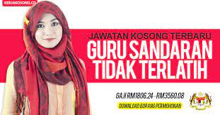 Pegawai tadbir dan diplomatik gred m41. Jawatan Kosong Guru Sandaran Tidak Terlatih Gstt Gaji Rm1 806 42 Rm3 560 08