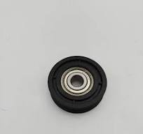 1pc Plastic coated nylon pulley groove U-shaped R5 arc ...