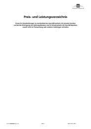 Bewerbungsvorlagen ⇒ im microsoft word format openoffice vorlagen jederzeit wiederverwendbar. Preis Und Leistungsverzeichnis Volksbank Reutlingen