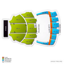 Kings Theatre Seating Chart With Seat Numbers