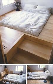 verzonken bed met opbergruimte slaapkamerideeen verzonken bed interieur slaapkamer