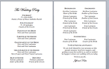 Catholic Wedding Mass Program