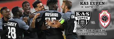 The first belgian clubs were established in the city of antwerp (antwerp lyon's club, a.s. Kas Eupen Plays 4th Ranked Antwerp Kas Eupen